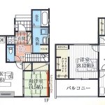 2号棟間取り(間取)